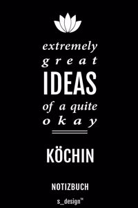 Notizbuch für Köche / Koch / Köchin