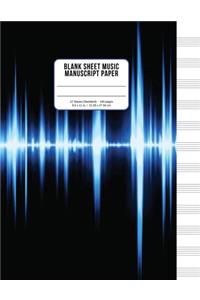 Blank Sheet Music Manuscript Paper