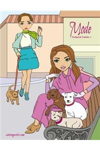 Mode-Malbuch für Mädchen 2
