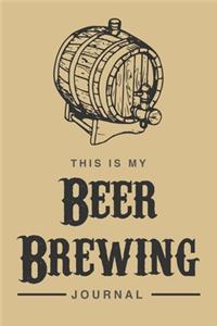 This Is My Beer Brewing Journal