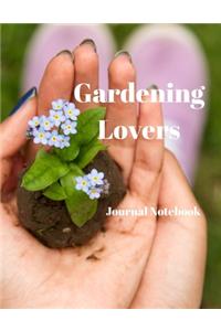 Gardening Lovers Journal Notebook