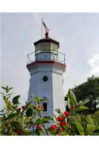 Lighthouse: Notebook Journal Diary - Cheboygan, Michigan Crib Light