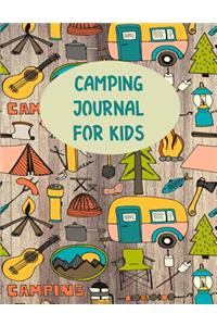 Camping Journal For Kids