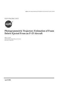 Photogrammetric Trajectory Estimation of Foam Debris Ejected from an F-15 Aircraft