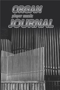 Organ Player Music Journal