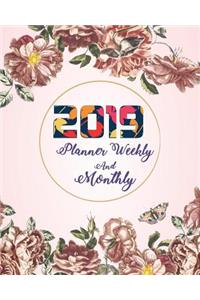 2019 Planner Weekly and Monthly