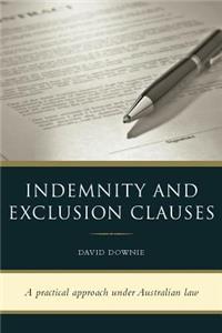 Indemnity and Exclusion Clauses