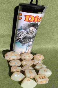 DCC Dice - Skeleton Saint