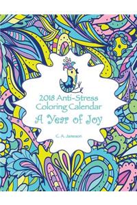 2018 Anti-Stress Coloring Calendar