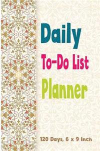 Daily To-do List Planner Notebook