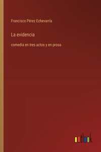 evidencia