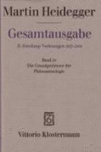 Martin Heidegger, Gesamtausgabe. II. Abteilung