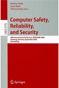 Computer Safety, Reliability, and Security