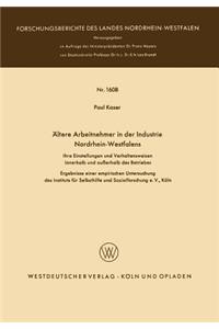 Ältere Arbeitnehmer in der Industrie Nordrhein-Westfalens