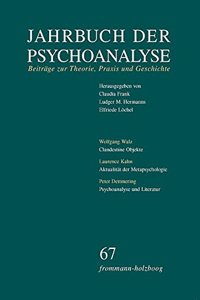 Jahrbuch Der Psychoanalyse, Band 67