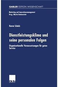 Dienstleistungsklima und seine personalen Folgen