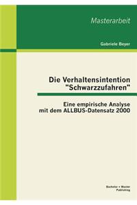 Die Verhaltensintention 