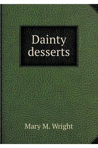 Dainty Desserts