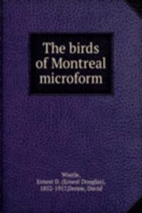 birds of Montreal microform
