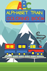 Alphabet Train Coloring Book
