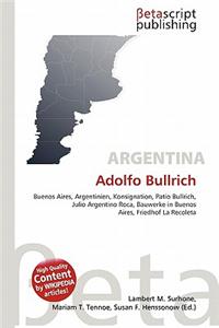 Adolfo Bullrich