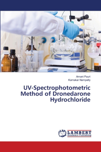 UV-Spectrophotometric Method of Dronedarone Hydrochloride
