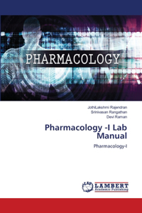 Pharmacology -I Lab Manual