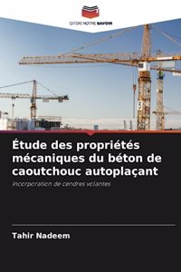 Étude des propriétés mécaniques du béton de caoutchouc autoplaçant
