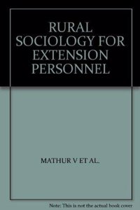 Rural Sociology for Extension Personnel