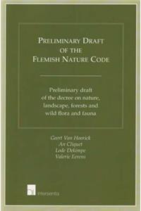 Preliminary Draft of the Flemish Nature Code