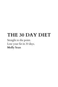 30 Day Diet