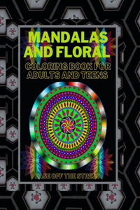 Mandalas coloring books for Adults And Teens