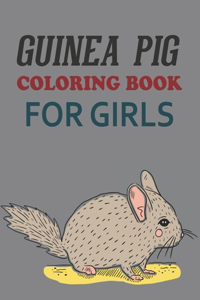 Guinea Pig Coloring Book For Girls