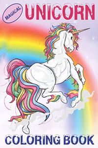 Magical Unicorn Coloring Book