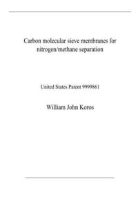 Carbon molecular sieve membranes for nitrogen/methane separation