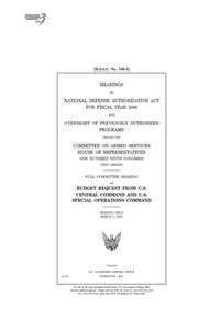 Hearings on National Defense Authorization Act for fiscal year 2006 and oversight of previously authorized programs