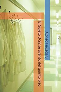 El Sujeto 3-22 se aventó del quinto piso