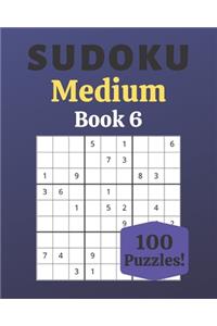 Sudoku Medium Book 6