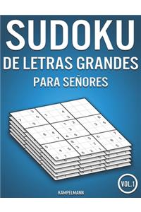 Sudoku de letras grandes para señores