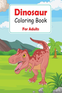 Dinosaur Coloring Book For Adults