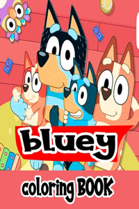 Bluey Coloring Book