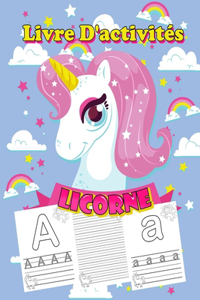 Livre D'activités Licorne