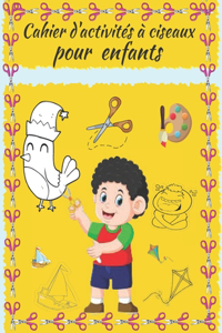 Cahier d'activités à ciseaux pour enfants