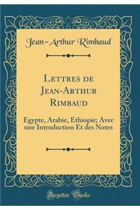 Lettres de Jean-Arthur Rimbaud