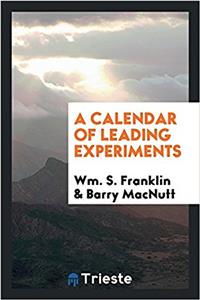 Calendar of Leading Experiments