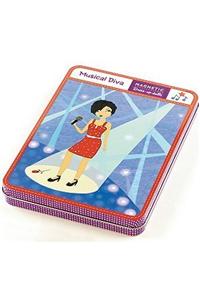 Musical Diva Magnetic Figures