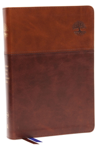 Nkjv, Matthew Henry Daily Devotional Bible, Leathersoft, Brown, Red Letter, Thumb Indexed, Comfort Print