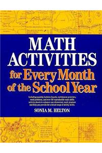 Math Activities for Every Month of the School Year