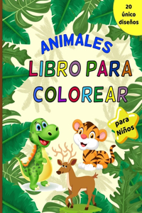 Animales Libro para Colorear para Niños