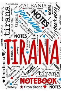 Tirana Notebook